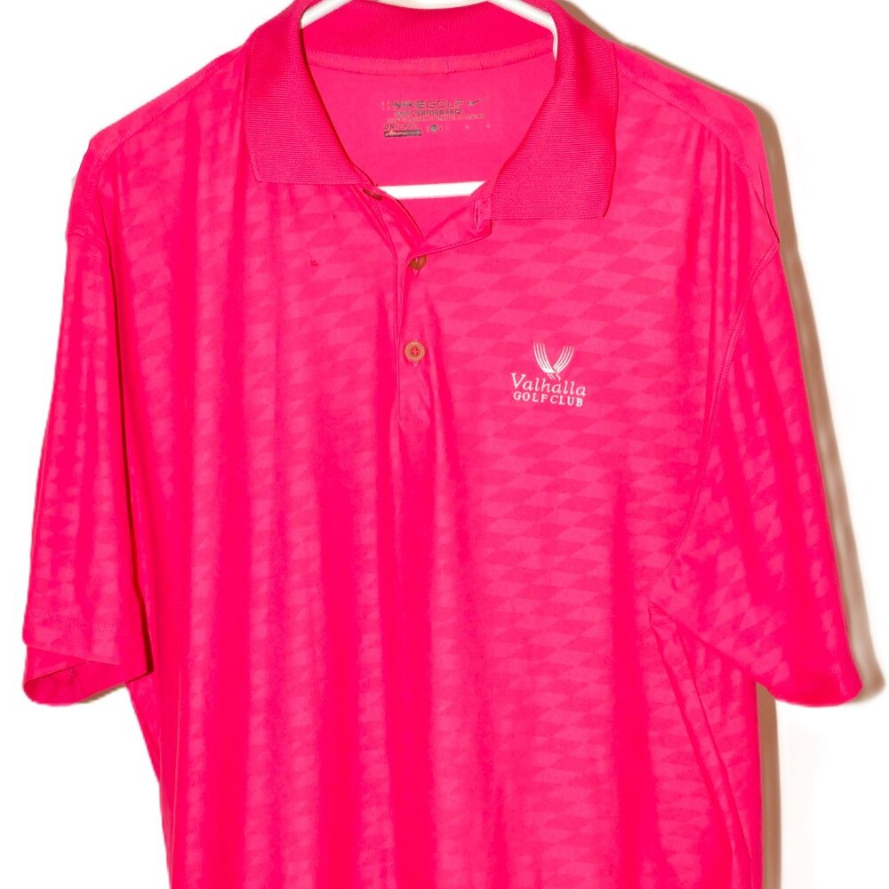 Pink Nike Golf Shirt